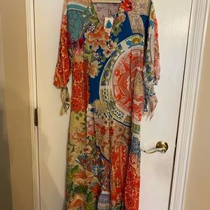 Johnny Was Boho Maxi coverup
